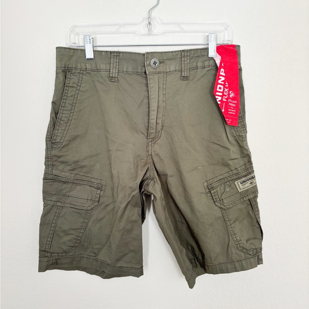 UNIONBAY Green Cargo Shorts Relaxed Fit